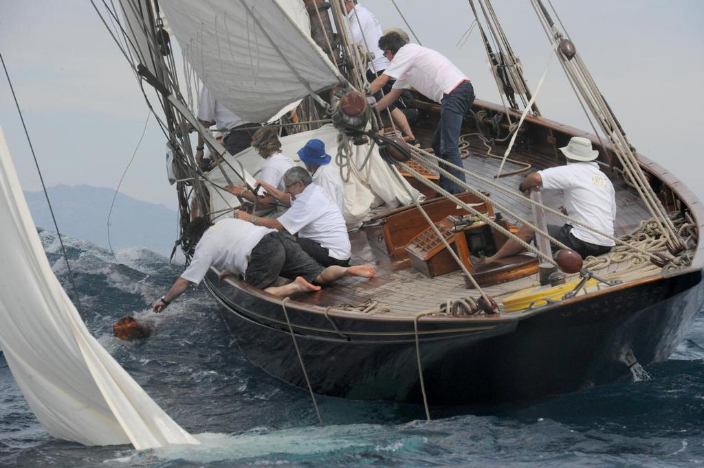 - Les Voiles de St-Tropez, France October 1, 2015 Photo by Linda Wright © SW